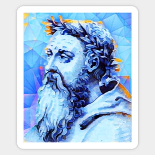 Heraclitus Portrait | Heraclitus Artwork | Heraclitus Painting 13 Sticker